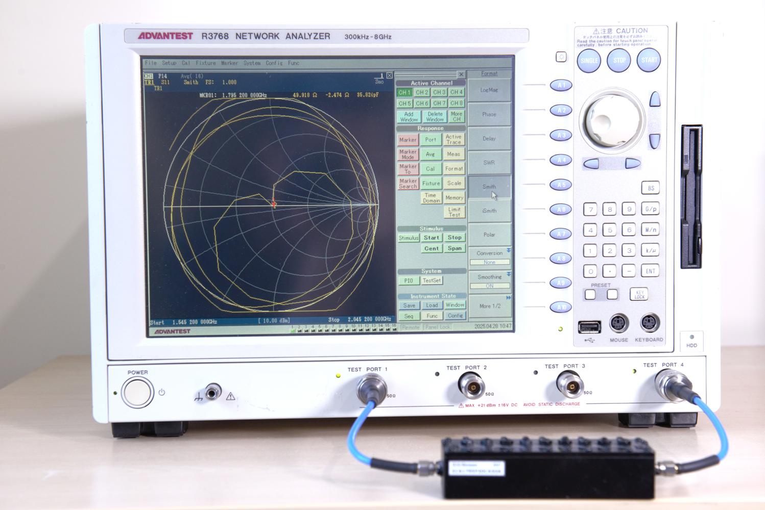 Векторный анализатор VNA Advantest R3768